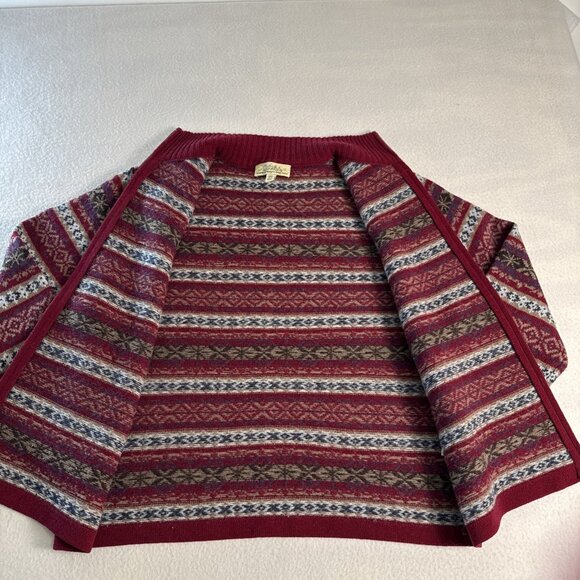 Cabela's Women's Full Zip LambsWool ￼Cardigan Sweater Size 2XLarge - Picture 4 of 8